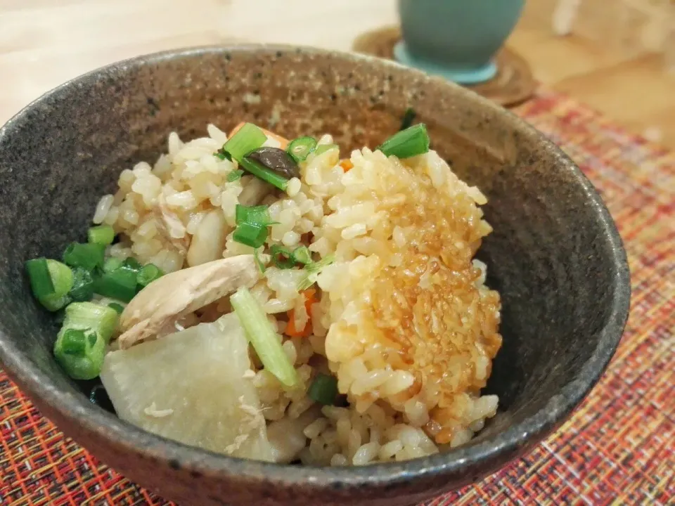 我が家の炊き込みご飯🍚|ちゃーさん