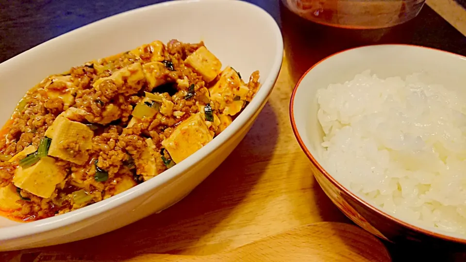 今日のご飯は麻婆豆腐！
このアプリを入れて初めて撮ったよ！(((o(*ﾟ▽ﾟ*)o)))|雨宮しずくさん