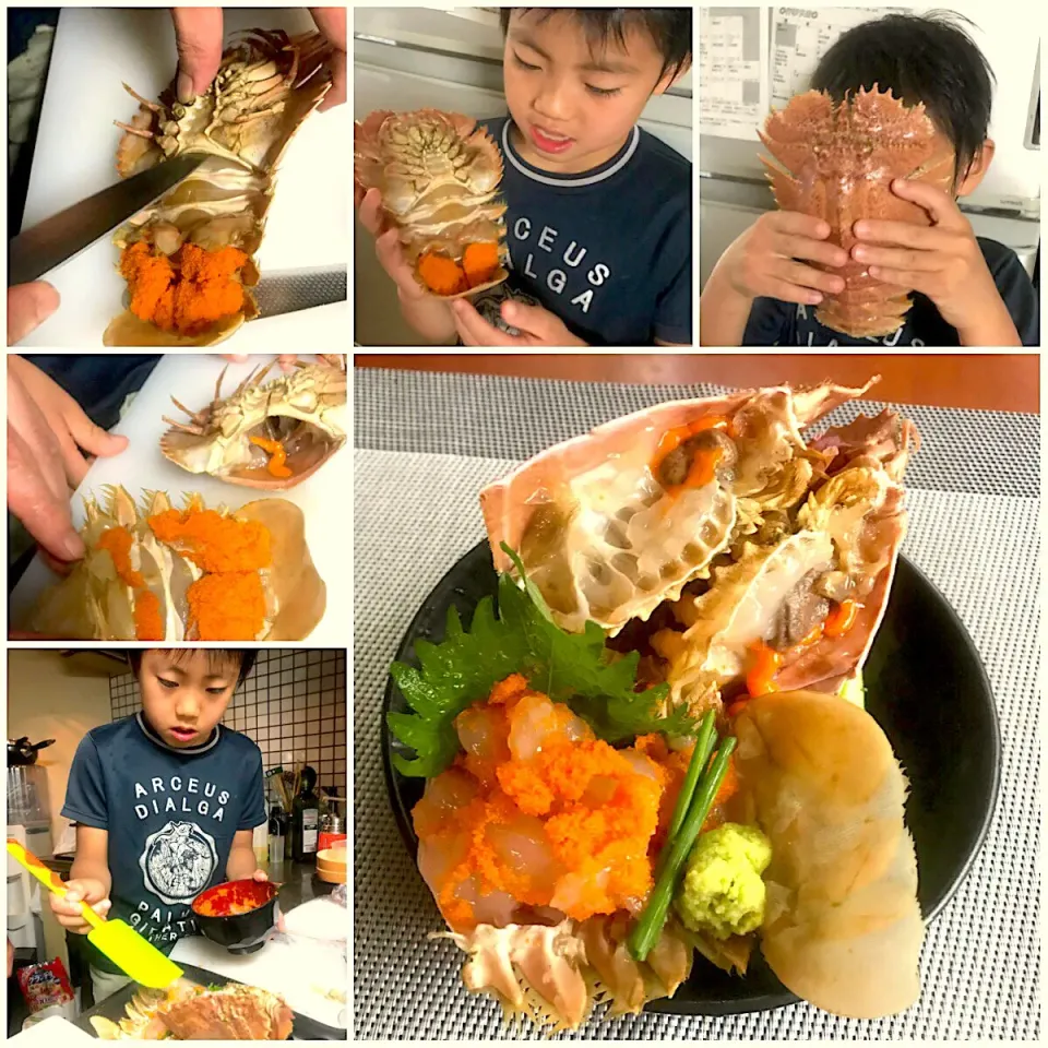 Large-toothed sand crayfish🦐団扇海老の卵和え|🌈Ami🍻さん