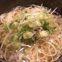 ねぎそうめん(温)|yamanekomauさん