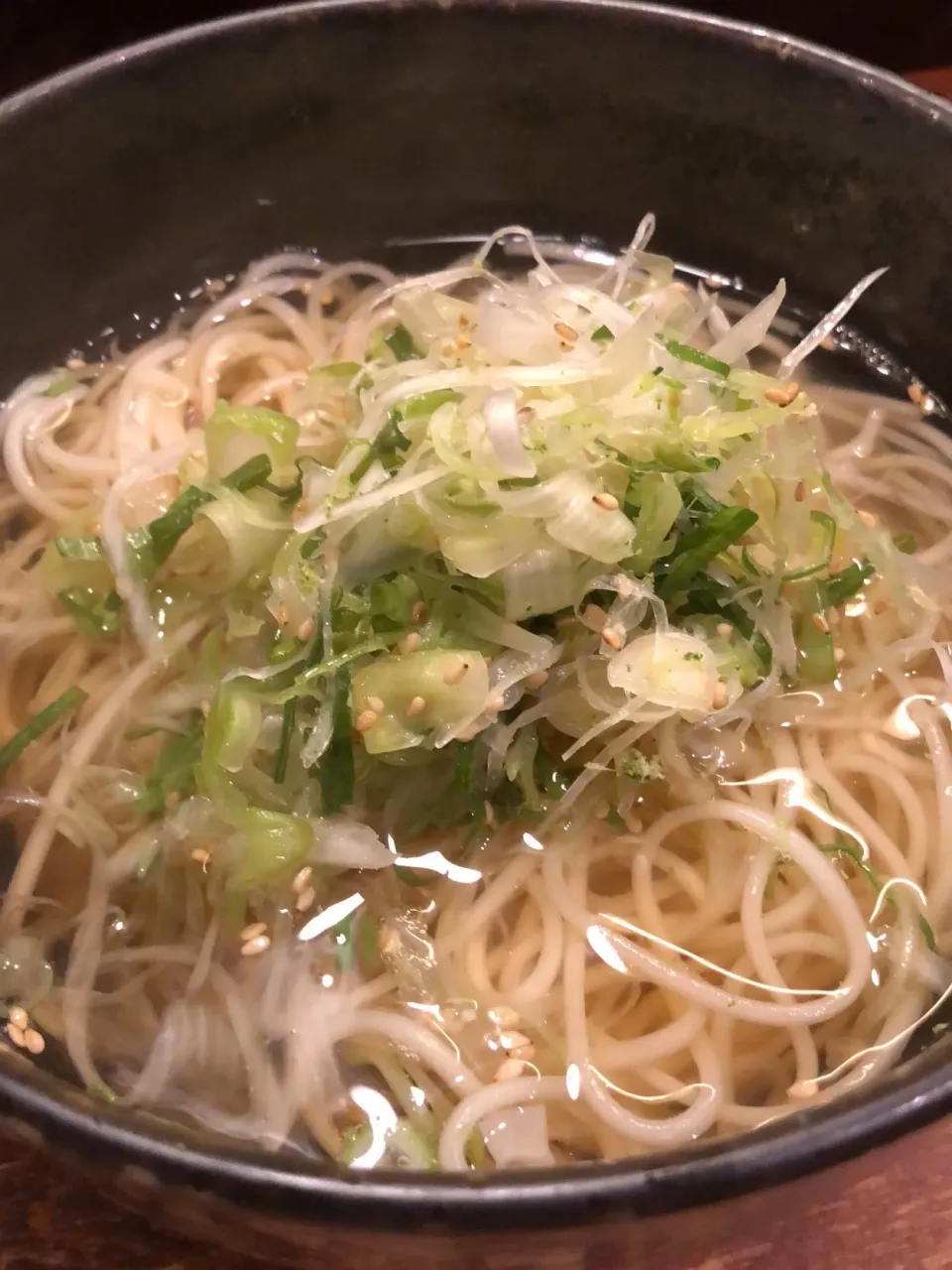 ねぎそうめん(温)|yamanekomauさん