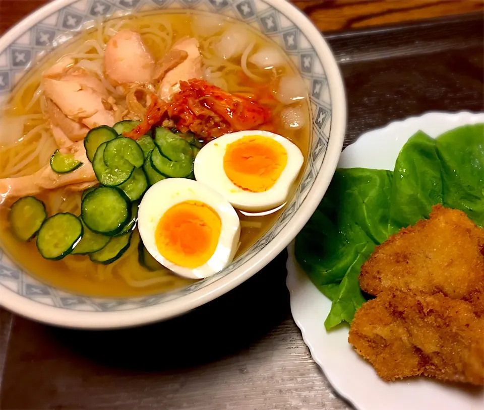 岩手県の冷麺と牛肉フライ|chiemiさん