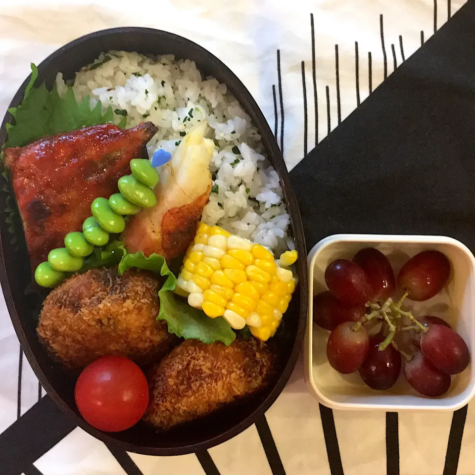 #男子高校生弁当  #のっけ弁当|さい。さん