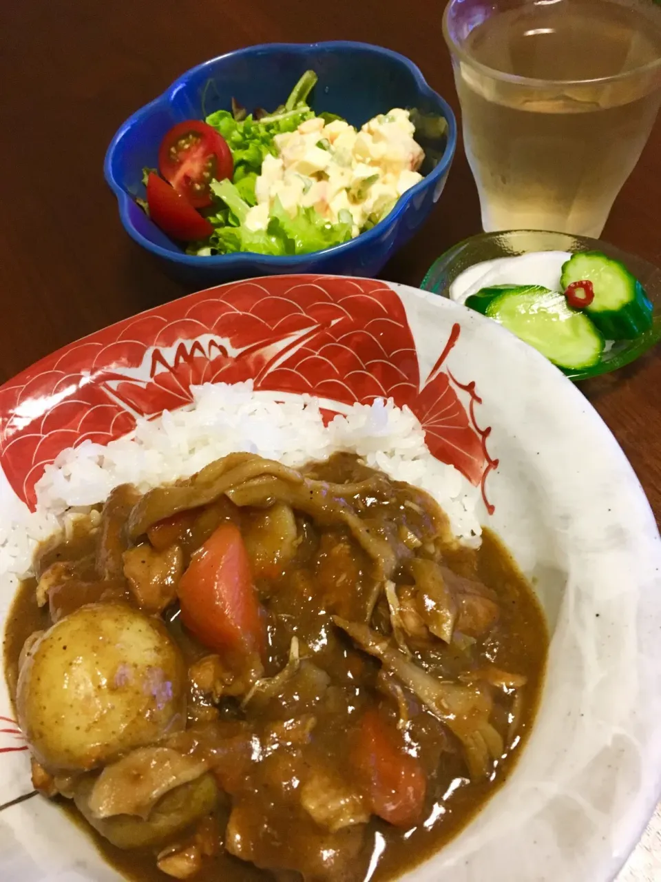 20180529旦那さんの夜ご飯🍛
 #旦那さんの夜ごはん  #カレー|akiyo22さん