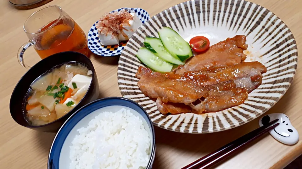 夜ごはん|シロクマ飯さん