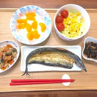 Snapdishの料理写真:魚ごはん|Alue♡⃝︎さん