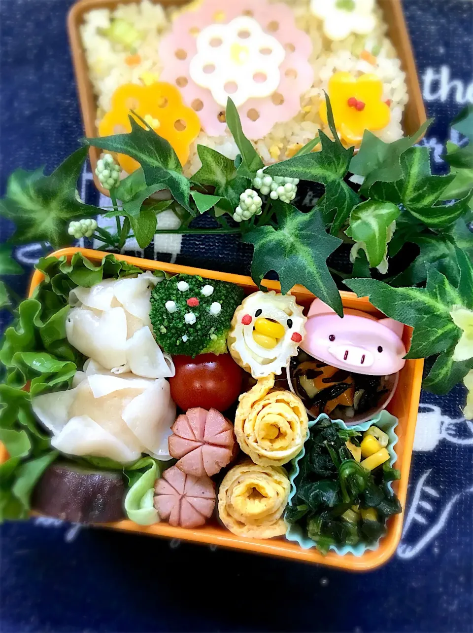 今日のJK弁当🍱🍙|kiyomi sakuraiさん