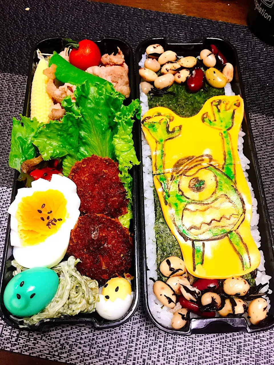 Snapdishの料理写真:息子☆高校生弁当|ラプンツェルさん