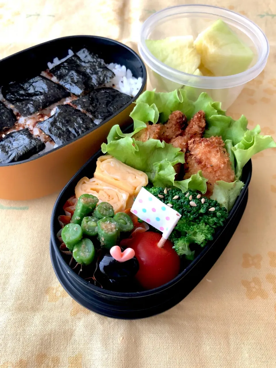 Snapdishの料理写真:ささみフライ弁当|Sakikoさん