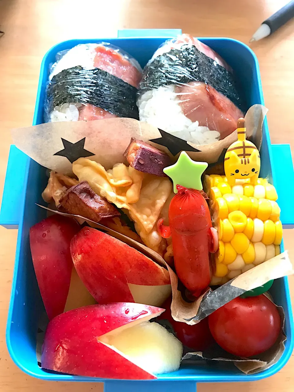 スパムおにぎり弁当|ふくながさん