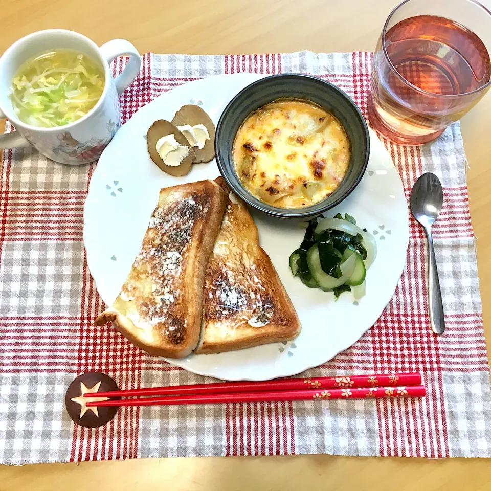 Snapdishの料理写真:モーニングプレート☀︎|y u iさん