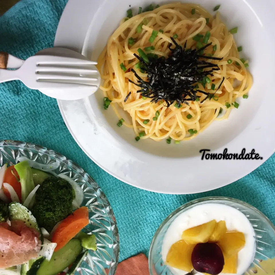 明太子のパスタ🍝♡|🇯🇵ともこちゃん。さん