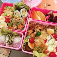 Snapdishの料理写真:運動会弁当|なぁなさん