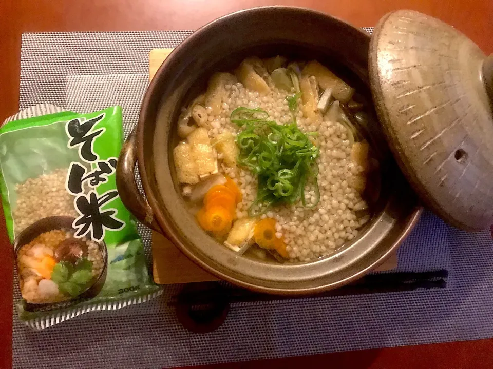 Snapdishの料理写真:Buckwheat Porridge🍲そば米雑炊|🌈Ami🍻さん