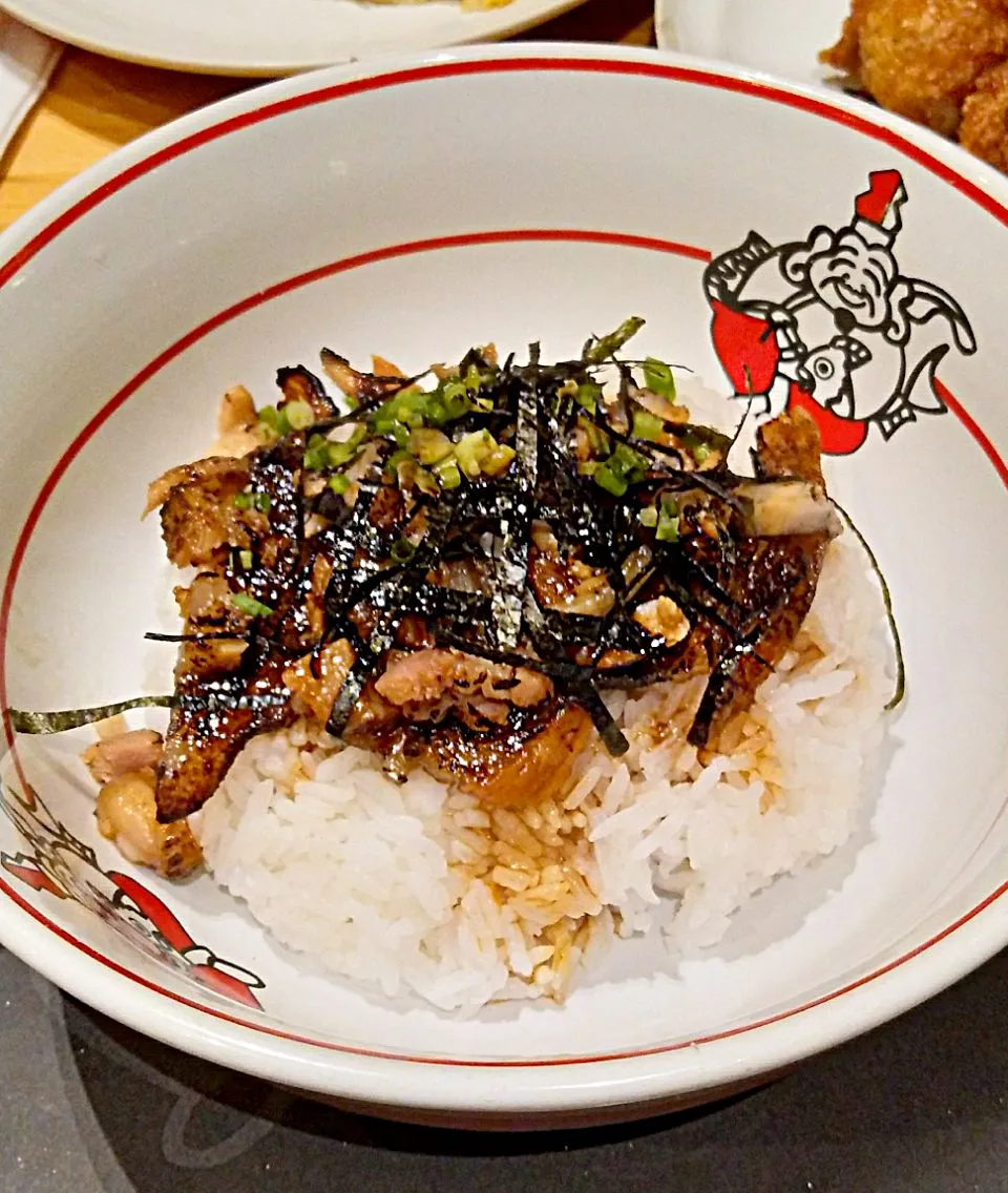 Sea weed chasiu rice|Mariano Ngさん