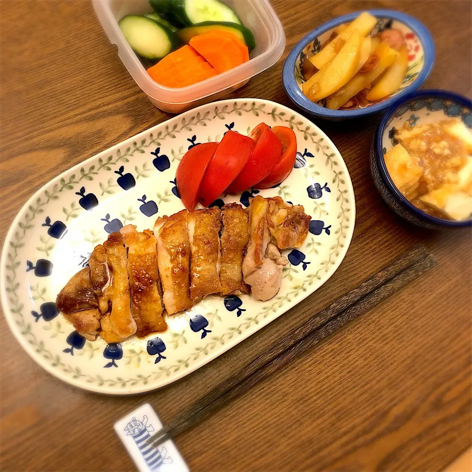 Snapdishの料理写真:チキンステーキ|マミさん