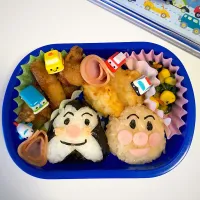 Snapdishの料理写真:年少さんの遠足弁当♡|Sweet*Roomさん