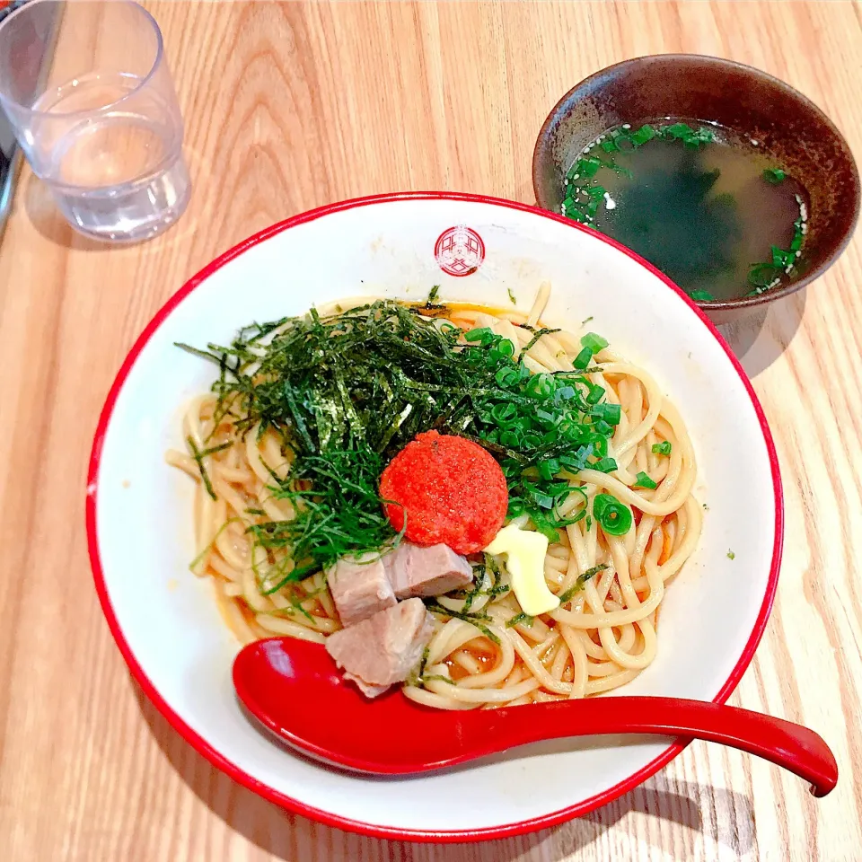 特製まぜ麺 ぶっかけ明太子|キノコ🍄さん