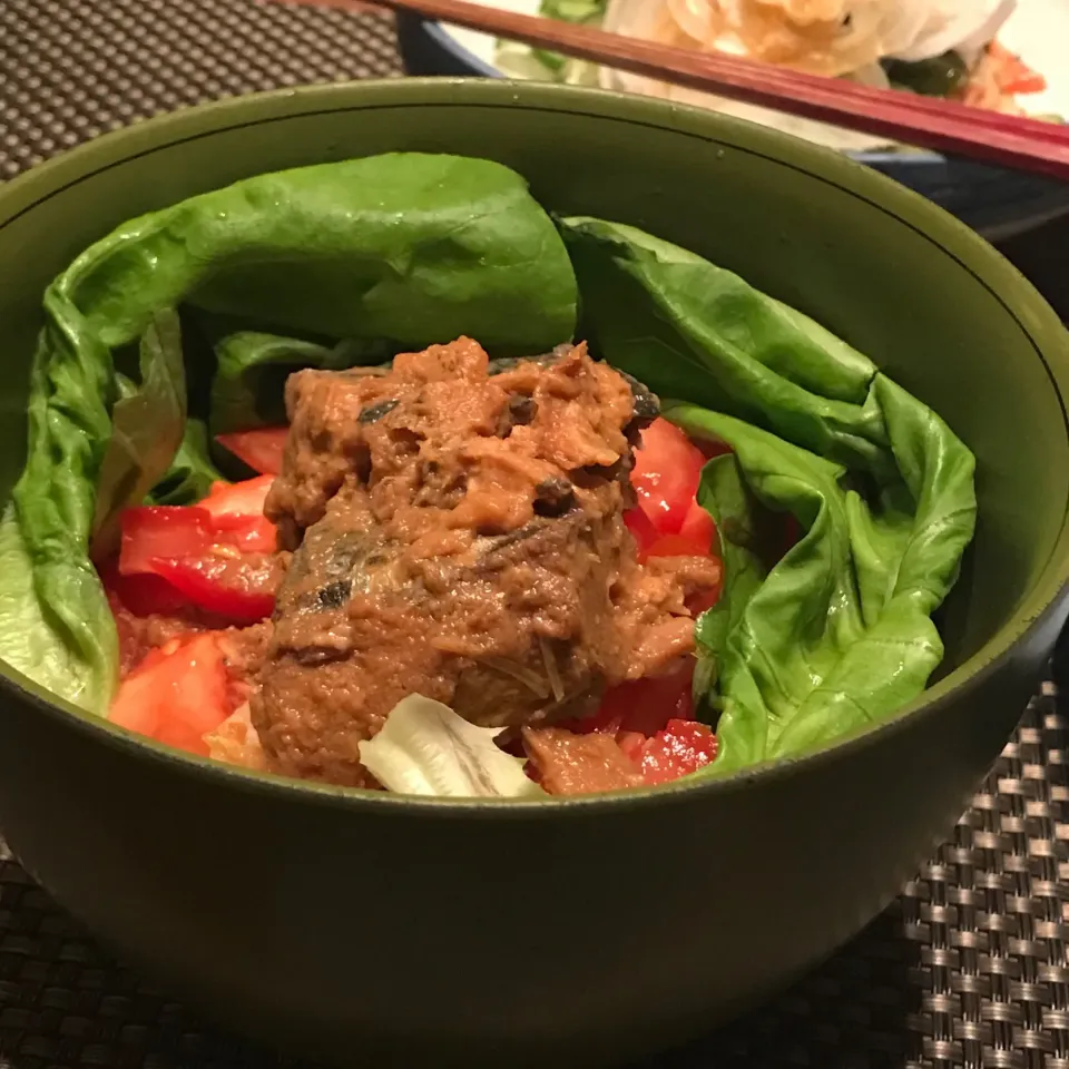 鯖缶丼|麻紀子さん