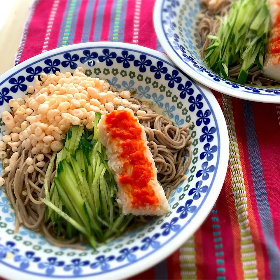 真夏日のランチは冷やしたぬき
 #サラダしたらば  #紀文食品|ゆいちゃんママさん