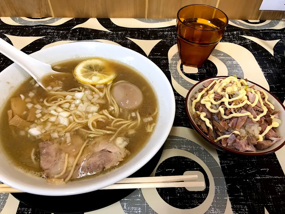 寺カフェ みかみ 煮干しラーメン|pan☆さん