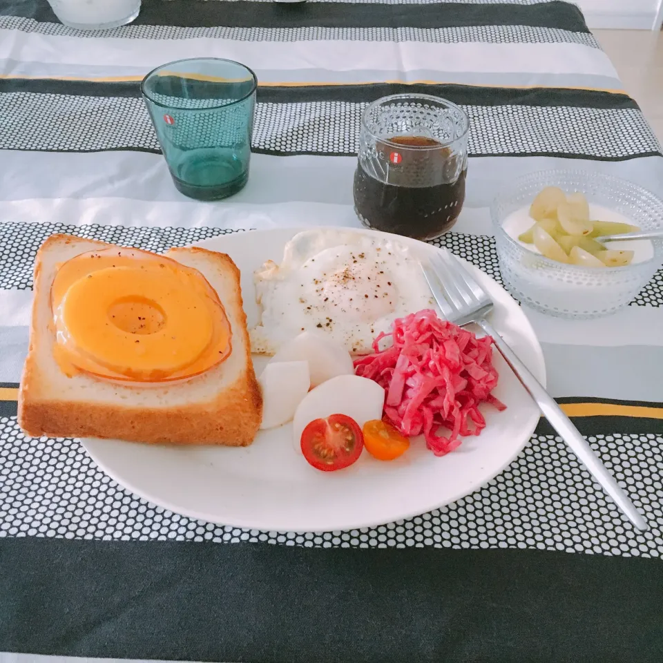 Snapdishの料理写真:#ハワイアントースト で土曜日の #朝ごパン|gintanさん