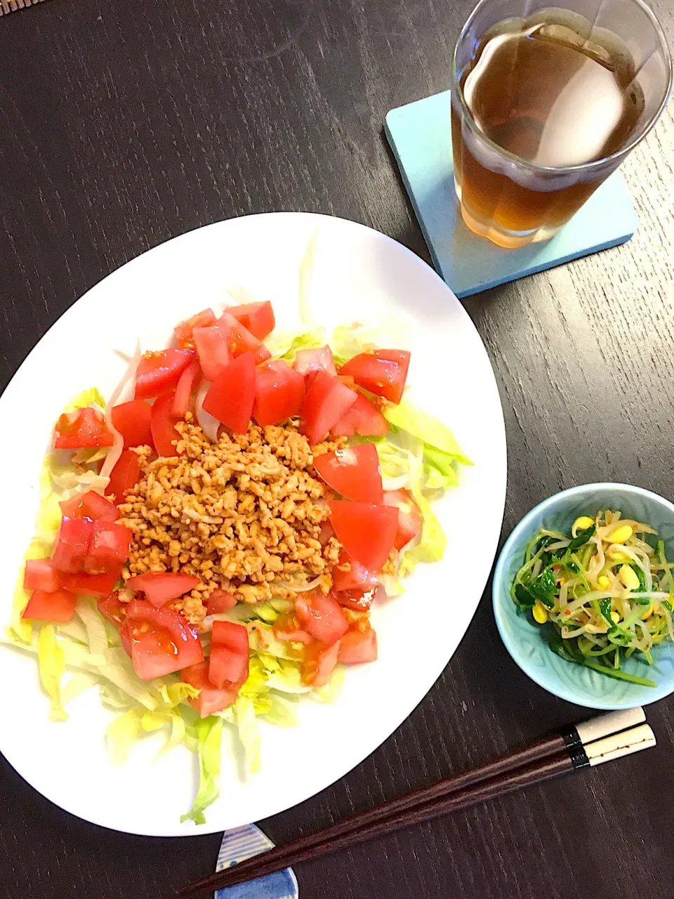 サラダメインのタコライス🥗|かおりちんばぁさん