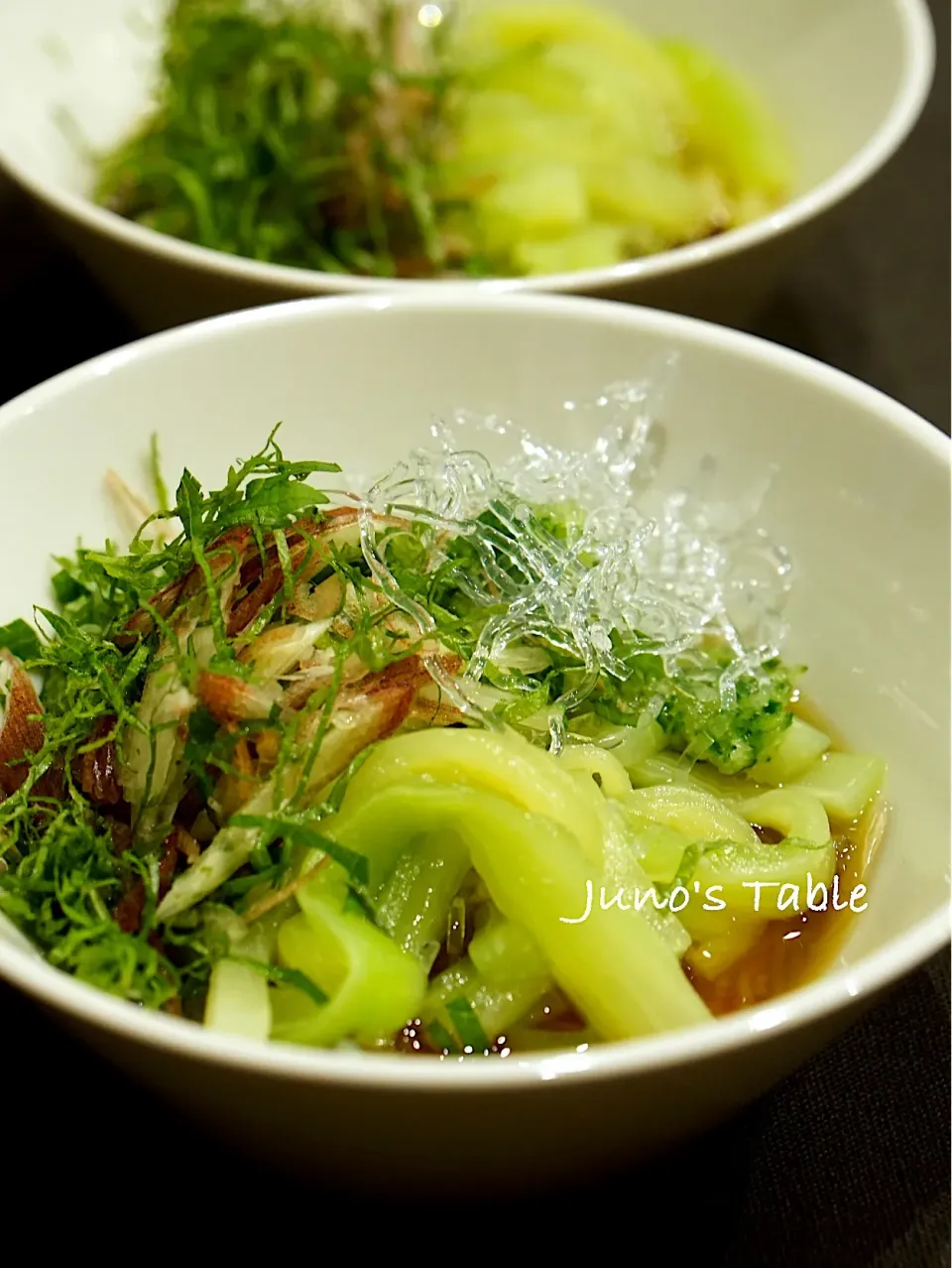 茄子そうめんとブチプチ海藻麺で|Junさん