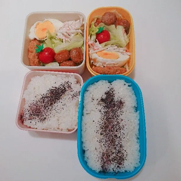 6/4(月)の二人弁当🍱|ふみぃさん