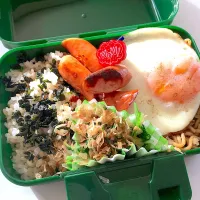 Snapdishの料理写真:毎日弁当(手抜き)|えみさん