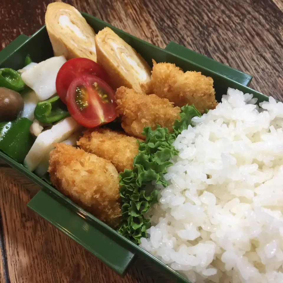 Snapdishの料理写真:2018.6.4  息子の弁当|miharu♡さん