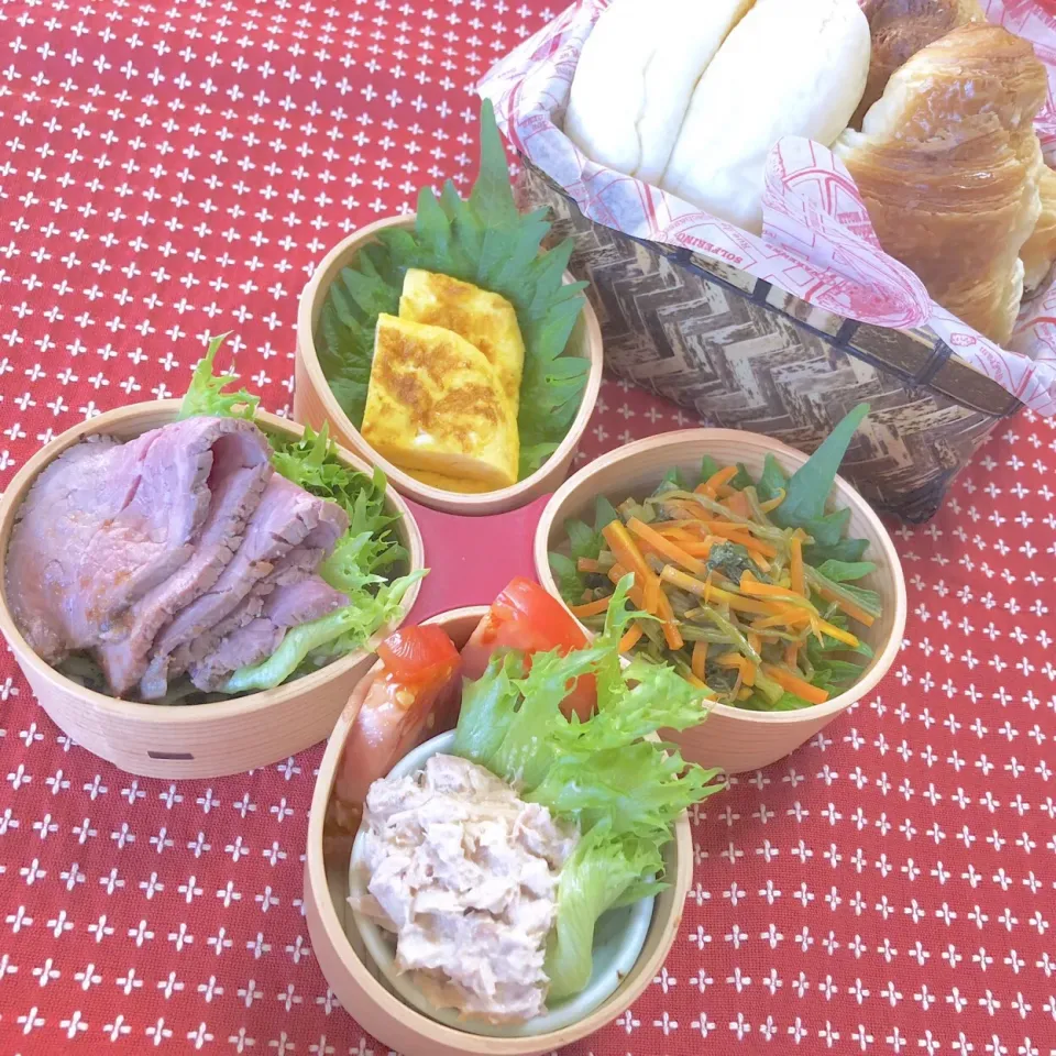 Snapdishの料理写真:20180604 mon・myお弁当◡̈⋆|《 Rie 》pochiko3xxxさん