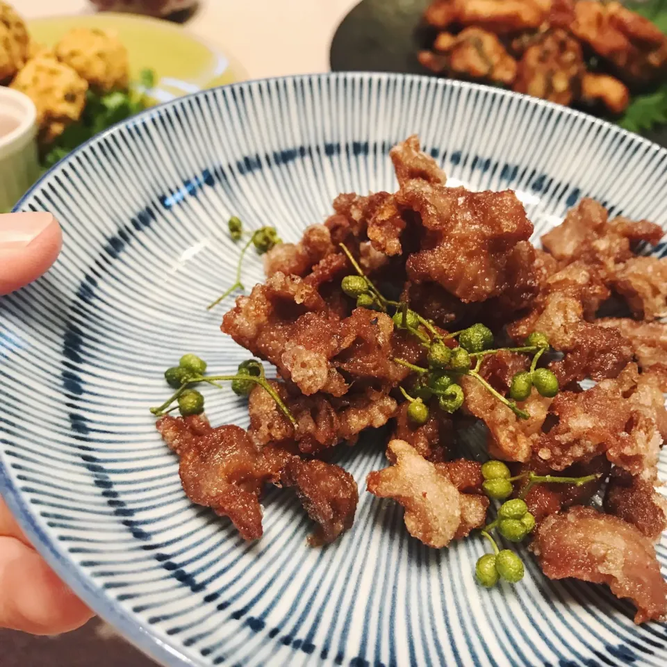 実山椒の素揚げ|麻紀子さん