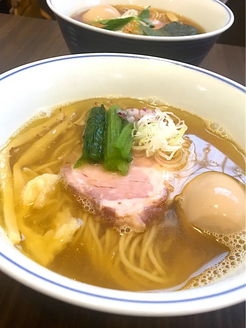 昼ごはん☀️☀️🔆
味玉煮干し塩らぁ麺|ぽんたさん