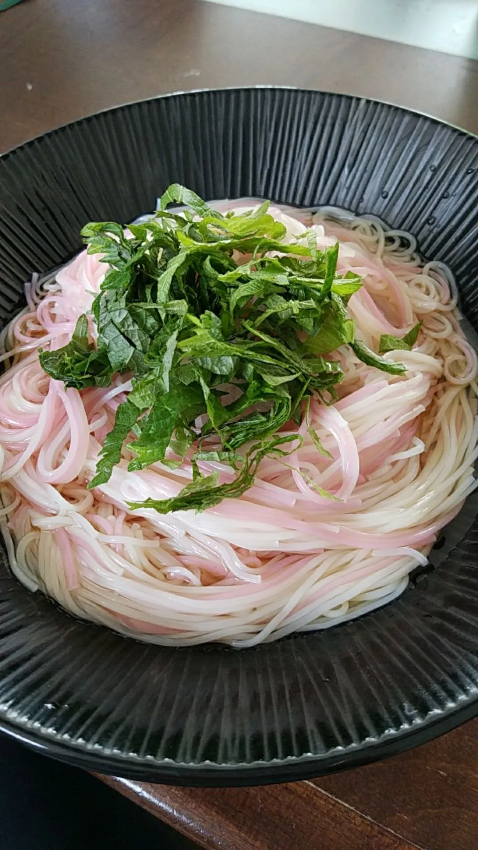 梅しそそうめん☆蒸し暑くて|unotacoさん