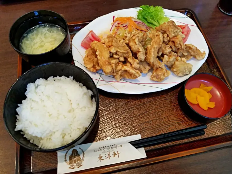 本家とり天定食|まりなさん