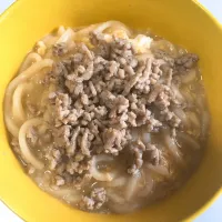 Snapdishの料理写真:肉たまあんかけうどん|Tomoさん