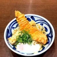 鶏天ぶっかけうどん|Munetomo Sasaoさん