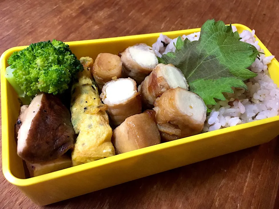 Snapdishの料理写真:豚肉の高野豆腐巻き弁当|Naoko Miyataさん