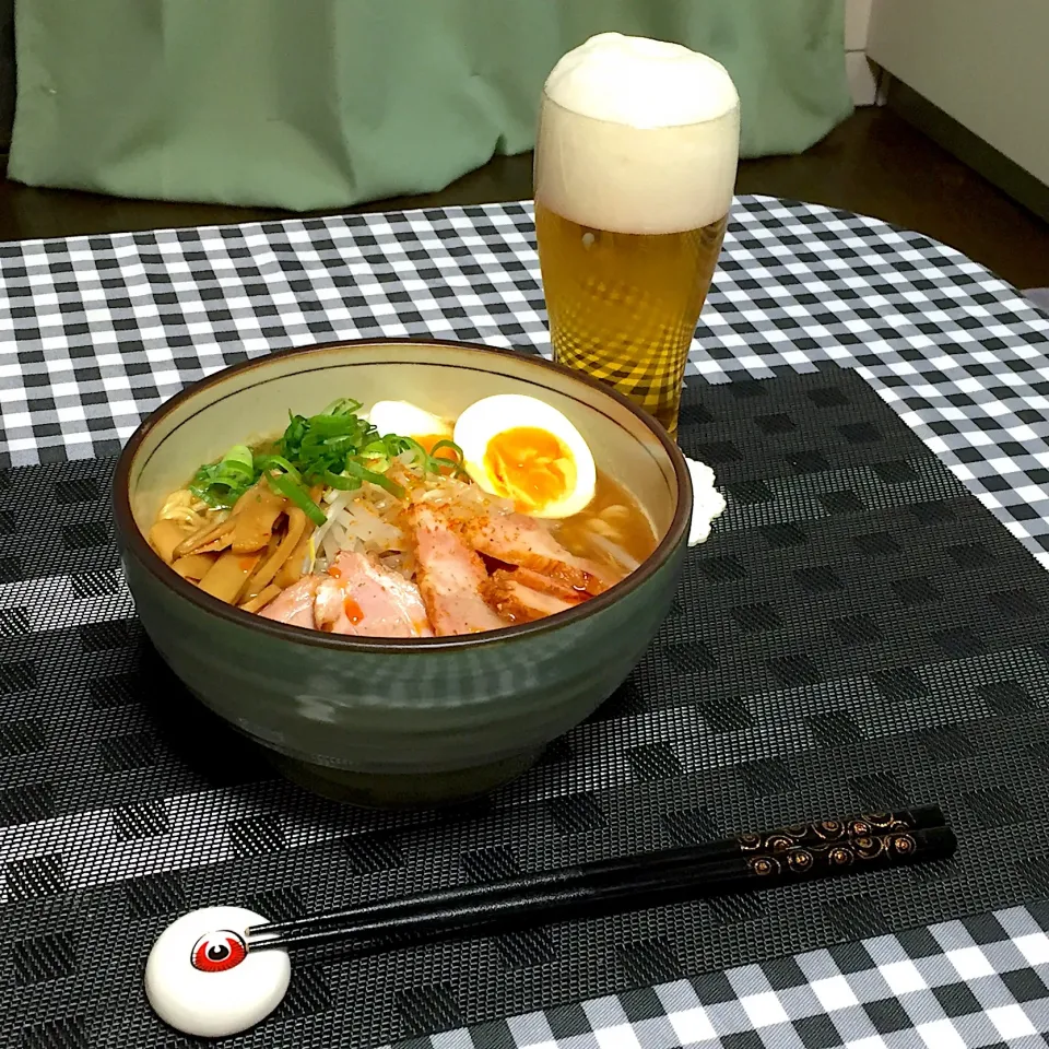 サッポロ一番みそラーメン!  (^-^)|Kei Satoさん