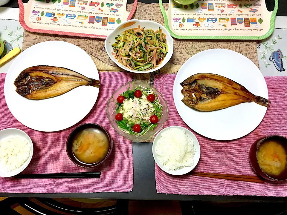 Snapdishの料理写真:ホッケのご飯|みよさん