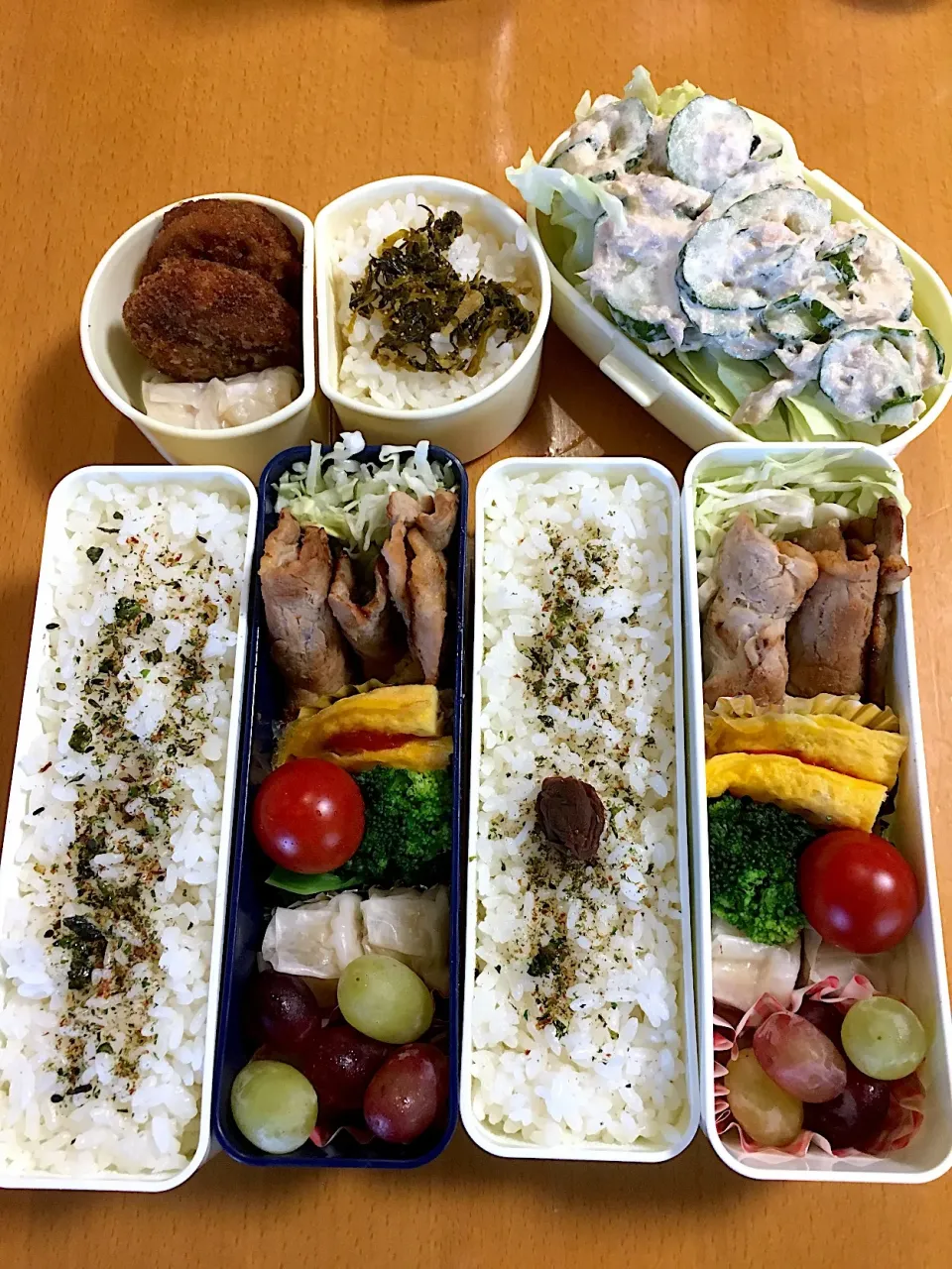 Snapdishの料理写真:昨日のお弁当♡2018.6.4.|kimikimiさん