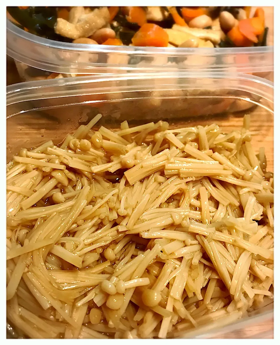 自家製なめたけ。Marinated Enoki mushroom|toyamadaさん