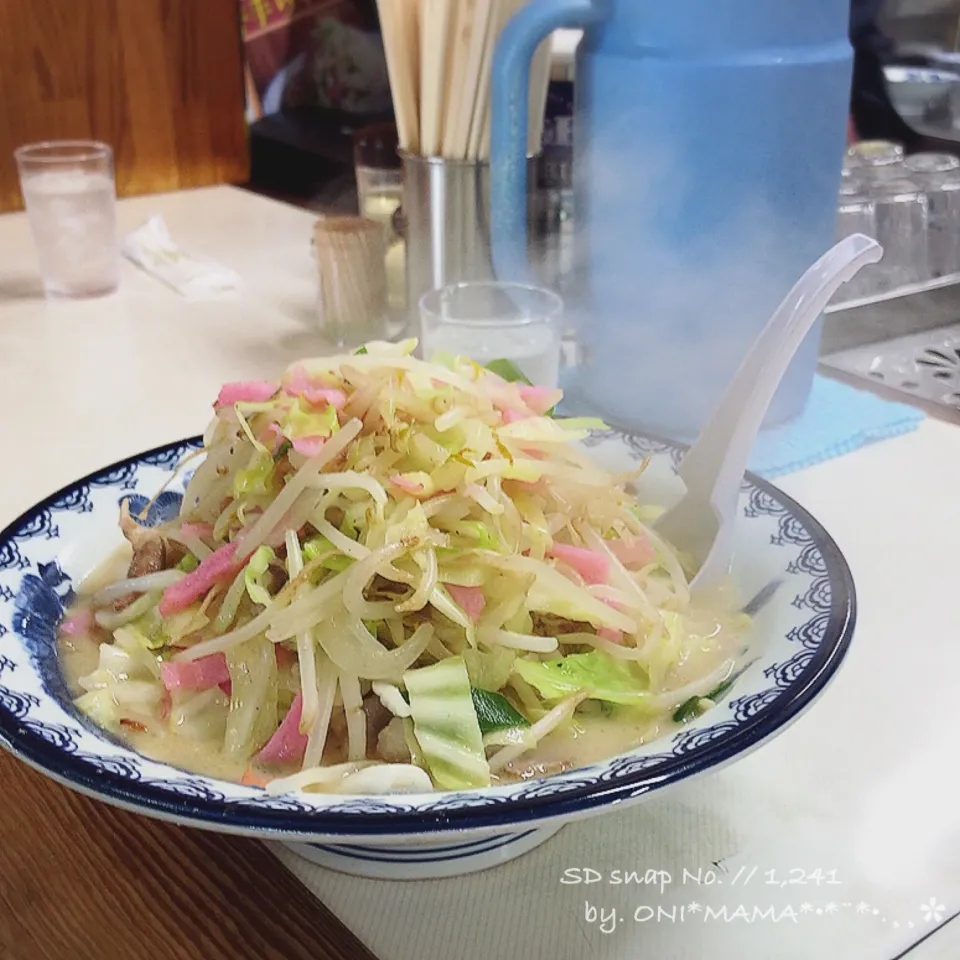 Snapdishの料理写真:武雄 本店 「井手ちゃんぽん🍜」|ONI*MAMA*さん