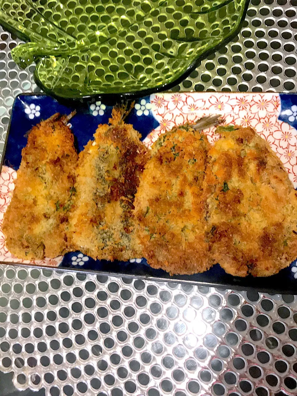 Snapdishの料理写真:鰯の大葉パン粉焼き|ちいこさん