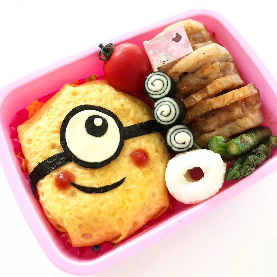 Snapdishの料理写真:ミニオン弁★ #ミニオン  #ミニオンズ  #ミニオン弁当  #ミニオンズ弁当  #キャラ弁|ワカナさん