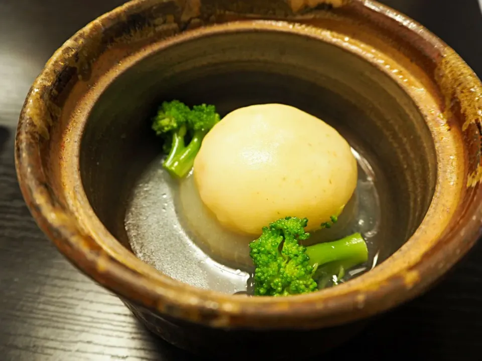 あか牛饅頭　ポテト餡　ブロッコリー|まりなさん