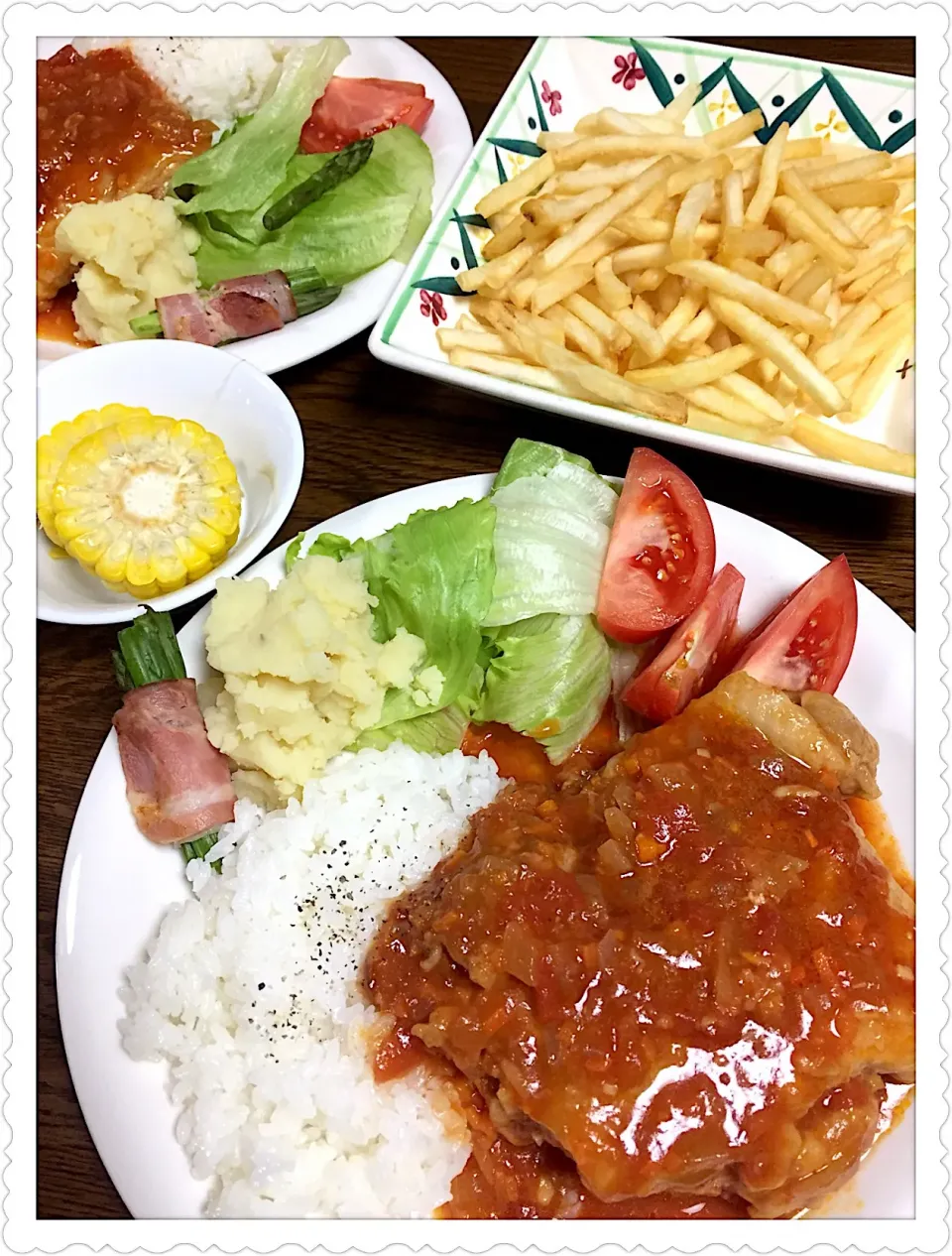 チキンのトマト煮🍅|えみちさん