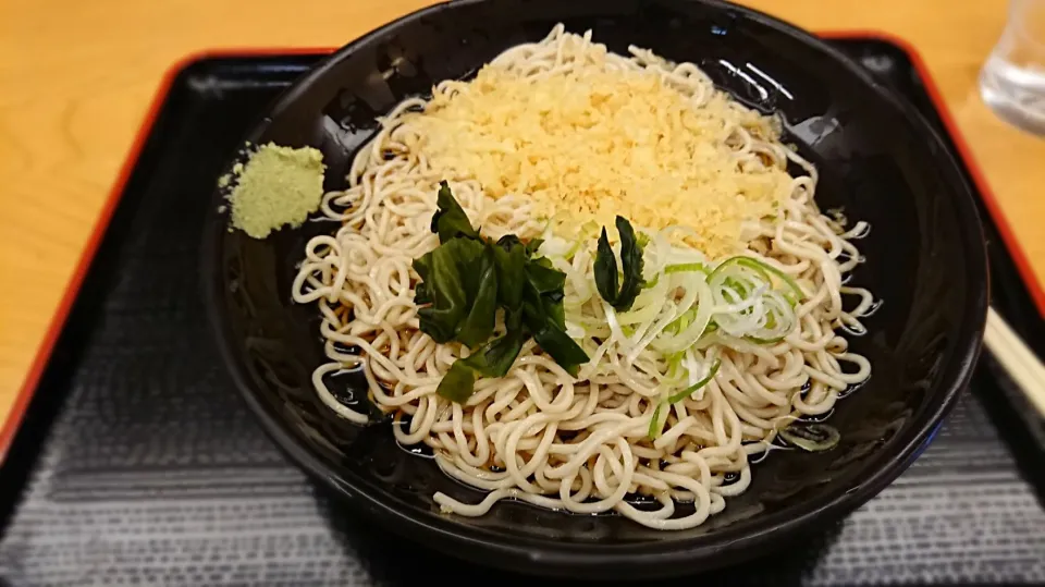 2018.06.06 朝ご飯
 冷やしたぬき蕎麦(大盛無料)|津田 健次 Kenji Tsudaさん