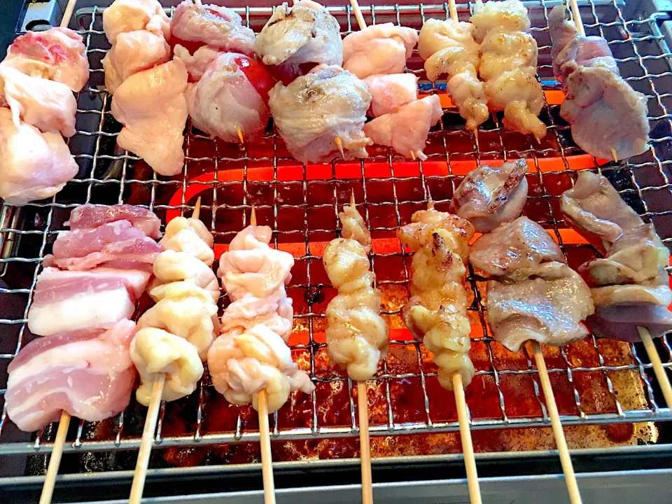 Snapdishの料理写真:最近は焼き鳥ブーム|Reikoさん